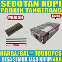 Sedotan Plastik Kopi Tebal 10000pcs Jskrm