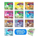 Pop ice 25gr Es Blender Per Renceng isi 10 Sachet Minuman Serbuk Aneka Rasa Durian Melon Coklat Taro Vanilla blue Avocado Cappucino Permen karet Strawberry Mangga