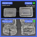 Mika Kue Nasi Per Pack Plastik Bening Uk 3/4/5/6/7 Kemasan Jajanan Pasar Serba Guna Var