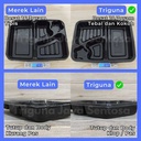 Mika Bento Tebal Bintang 4 Sekat PET Trifinity atau 4Sekat HIPS Tahan Panas Pack Tray Bekal Makan