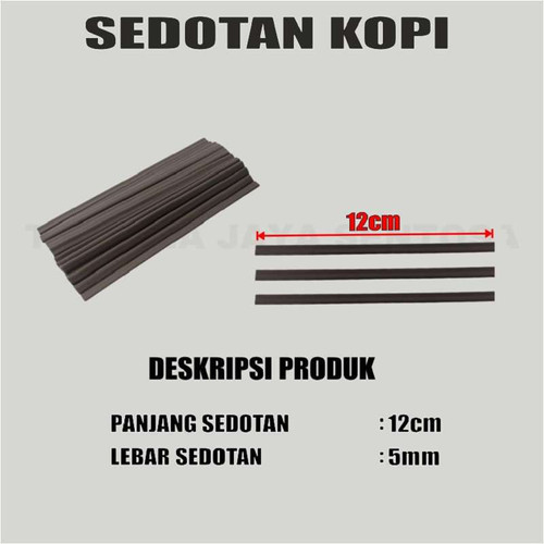 Sedotan Plastik Kopi Tebal 10000pcs Jskrm