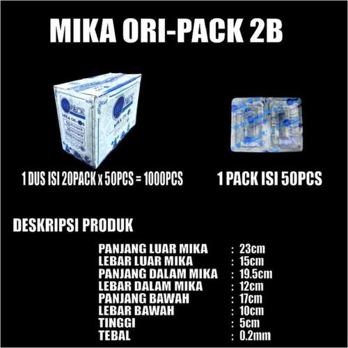 Mika Kue Per Pack Jumbo Bolu Besar Chiffon Sifon Box Kemasan Plastik Bening Murah Trifinity
