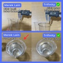 Gelas oz HALAL Oval Tebal 12oz 14oz 16oz 18oz 22oz Datar Rata Dus Bening Cup Plastik Bulat Dus JsKrm