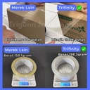 Lakban Bening Meteran Full Garansi Retur Rekat Kuat / Lakban Fragile Trifinity 45mmx100yard Dus jskr