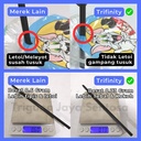 Trifinity Sedotan Steril Tebal Tdk Berbau u Teh poci 620 / u Bubble Higienis 1221 Runcing Dus jskrm