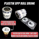 Seal Cup Tebal Garansi 86meter Press 1000 Gelas Plastik Lid Tutup Sealer Polos Kartun Drink /Roll