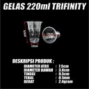 Gelas Plastik Aqua 220ml 2,4gr / Gelas Bola Bola Polkadot Tebal Per Pack Cup Kopi Tahan Panas Murah