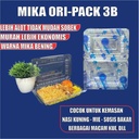 Mika Kue Nasi Per Pack Plastik Bening Uk 3/4/5/6/7 Kemasan Jajanan Pasar Serba Guna Var