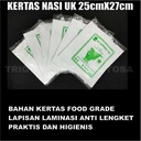 Kertas Nasi Kfc Gajah Anti Lengket Anti Minyak Foodgrade Original Putih - 5000 Pcs/Dus