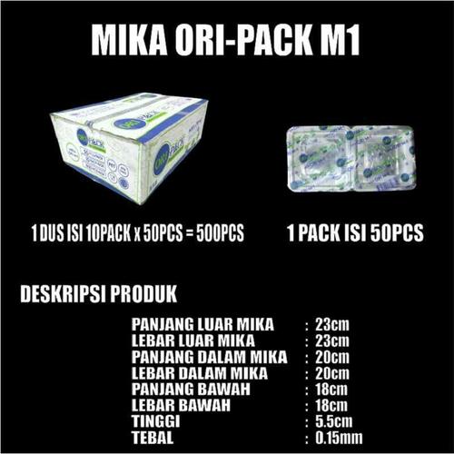 Mika Kue Per Pack Jumbo Bolu Besar Chiffon Sifon Box Kemasan Plastik Bening Murah Trifinity