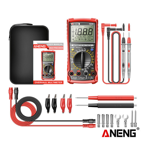 Aneng SZ26 Pro Multitester 1999 Count Smart High Precision Closed Angle Measure Car Tester Tools