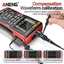 Aneng AOS02 Digital Oscilloscope Transistor Test Multimeter 48MS/s Sampling Rate 10MHZ Analog Bandwidth Support Waveform Storage