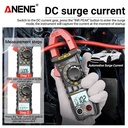 Aneng CM82 Clamp Meter DC/AC 600A Current Voltage 6000 Counts Multimeter Ammeter Tester Car Amp Hz Capacitance NCV Ohm Test