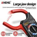 Aneng DT266 Clamp Meter AC Current 1000A Tang Amper AC DC Volt