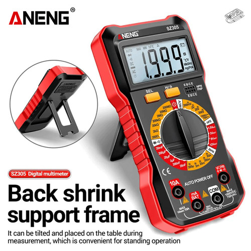 Aneng SZ305 Pro Multifunction Multimeter Digital NCV Battery Detection