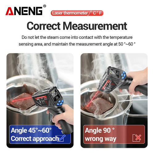 Aneng TH05 Digital Infrared Thermal Imager IR laser Sensor Gun Circuit