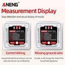 Aneng AC27 Smart Socket Tester Electroscope Meter Circuit Breaker Find