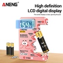 Aneng BT189 Digital Battery Tester LCD Display 9V 1.5V Universal Ori