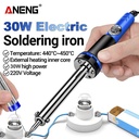 Aneng SL401 Electric Solder Listrik Quick Heating Soldering Iron 30W