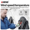 Aneng GN302 Handheld Anemometer 9999 Count Digital 0.4-30.00m/s Wind Speed Meter Temperature