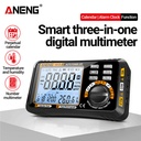 Aneng 612 Smart 3 in 1 Digital Multimeter 4000 Count Voltage Capacitance Measurement Tester
