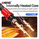 Aneng SL105 60W Digital Soldering Iron Kit Repair Soldering Tool Electric Soldering Iron Temperature 180-520C