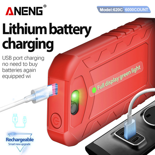 Aneng 620C Pro Multimeter 6000 Counts Meter Digital Built-in Lithium Battery USB Port Charging NCV