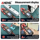 Aneng PN109 Clamp Meter Professional Smart Digital 600A High Current NCV Induction Non-Contact