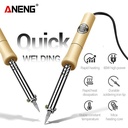 Aneng SL501 Solder Listrik Gagang Kayu Soldering Iron Handle Solder Listrik 60W