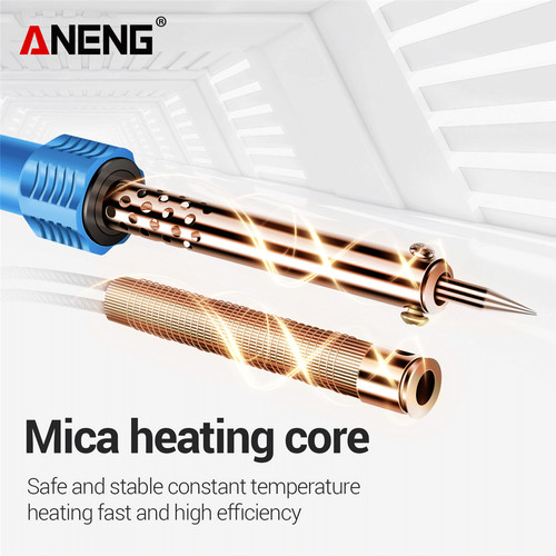 Aneng SL402 Electric Soldering Iron Quick Heating Solder Listrik 60Watt