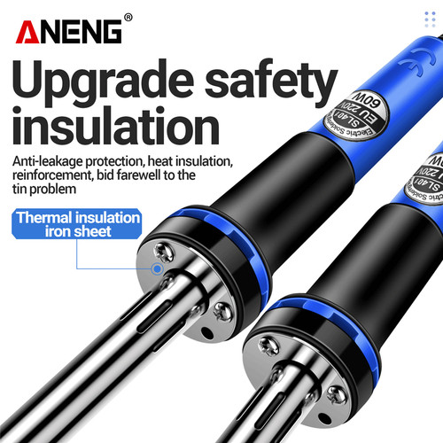 Aneng SL401 Electric Solder Listrik Quick Heating Soldering Iron 60W