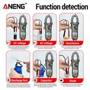 Aneng CM84 Pro Digital Clamp Meter DC/AC Current 4000 Counts MultimeterTester Car Amper Capacitor