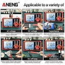 Aneng 612 Smart 3 in 1 Digital Multimeter 4000 Count Real-time Power-off Measuring Tester