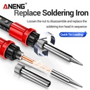 Aneng SL105 60W Digital Soldering Iron Kit Repair Soldering Tool Electric Soldering Iron Temperature 180-520C