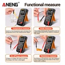 Aneng Q1 Pro Multimeter Digital True RMS 9999 Counts Transistor Capacitor NCV Testers Original