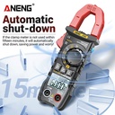 Aneng CM82 Clamp Meter DC/AC 600A Current Voltage 6000 Counts Multimeter Ammeter Tester Car Amp Hz Capacitance NCV Ohm Test
