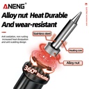 Aneng SL104 SolderIng Iron Elektrik Adjustable Temperature 60W 200°C-450°C