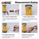 Aneng A830L Digital Multitester AC DC Volt Buzzer Backlight Original