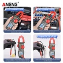 Aneng PN201 Pro Digital Clamp Meter Voice Broadcast Multitester DC/AC