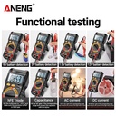 Aneng SZ305 Pro Multitester Digital Battery Detection Buzzer AC Volt