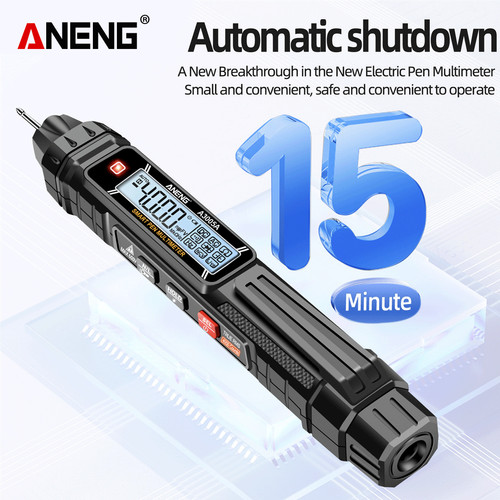 Aneng A3005A Pro 4000 Counts Professional Digital Multimeter Pen Diode