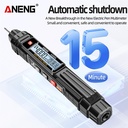 Aneng A3005A Pro 4000 Counts Professional Digital Multimeter Pen Diode