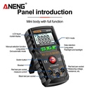 Aneng M107 Smart Digital Multimeter 4000 Counts NCV Resistan Original
