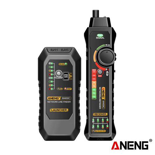Aneng M469C Multifunction Network Cable Finder Networking Tool RJ45 RJ11 LAN Cable Tester