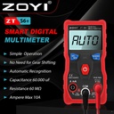 ZOYI ZT S6+ Multi meter Digital Auto Ampere AC DC Auto Capasistor AC DC Volt Resistor Buzzer Diode