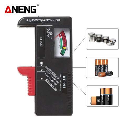 Aneng BT168 Universal Battery Tester Display Analog Non Pack Original