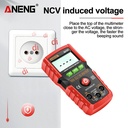 Aneng M107 Smart Digital Multimeter AC/DC Electrical Original