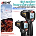 Aneng TH202 Thermometer Gun Infrared Laser Car Test Non Contact IR Laser Heat Temperature