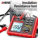 Aneng MH15 Insulation Resistance Multifunctional Digital Meter AC/DC Voltage LCD Megohmmeter Tester