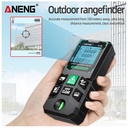 Aneng G100 Green Laser Distance Meter Ruler 0.5~1 Second Flash Test Laser Ruler 100M